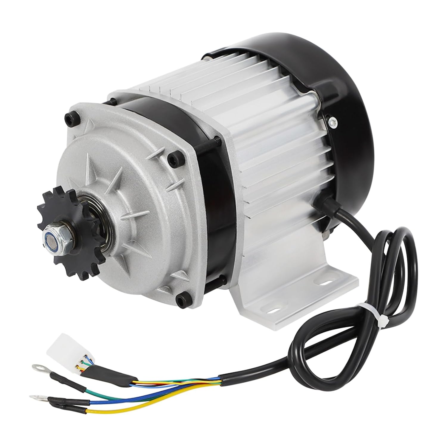 Brush Less Motor,48V Universal Electric Brushless Motor 3-speed Adjustable Electric Motor Kit Electric Brushless DC Motor Kits for DIY E-Bike, Bicycle, Tricycle, Electric Scooters