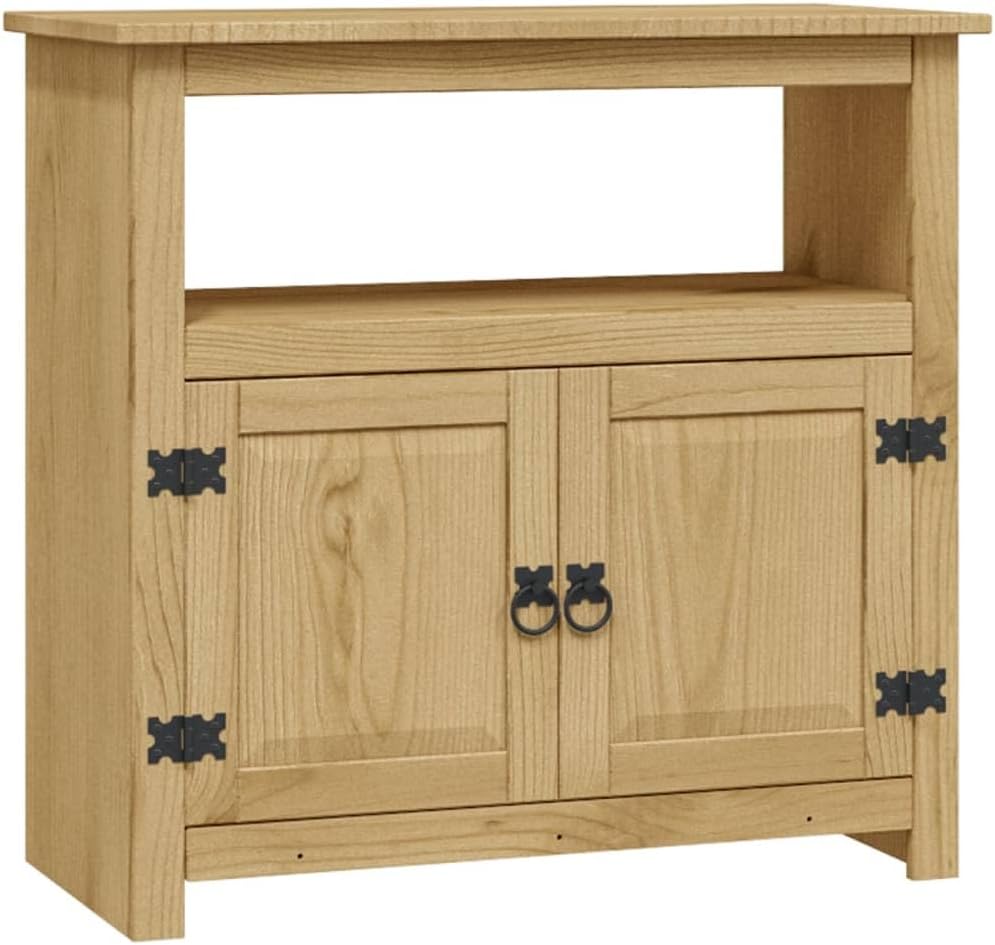 GuyAna TV Stand Mexican Pine Corona 31.5