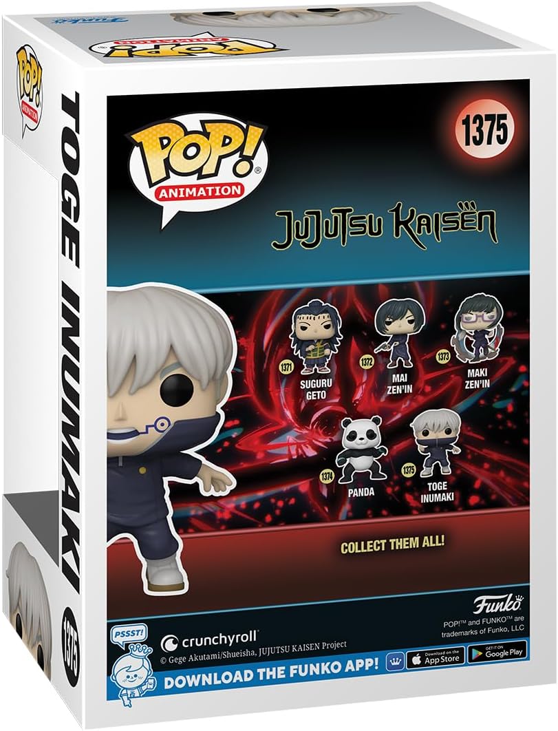 Funko! Pop Animation: Jujutsu Kaisen - Toge Inumaki with Chase (Styles May Vary)
