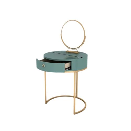 Penteadeira Dressing Table with Makeup Mirror for Bedroom, Dressing Table with Drawers, Mini Small Apartment Desk Dressing Table
