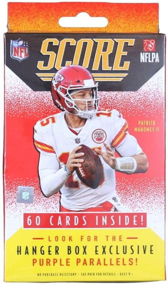 2021 Panini Score Football Hanger Box - 60 Cards Inside with Exclusive Purple Parallels