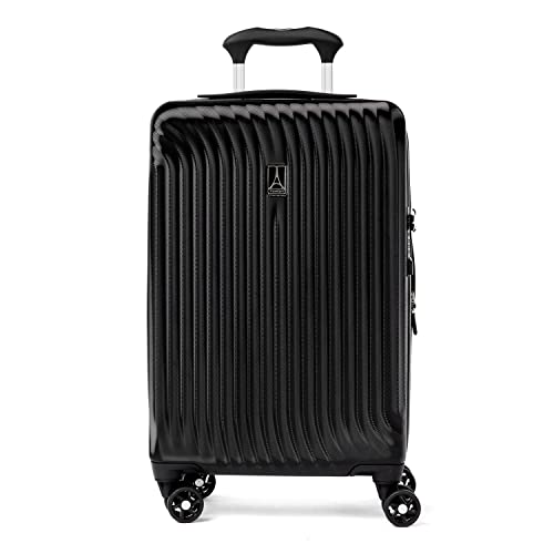 Travelpro Maxlite Air Hardside Expandable Checked Luggage, 8 Spinner Wheels, Lightweight Hard Shell Polycarbonate Suitcase, Champagne, Checked Large 28-Inch