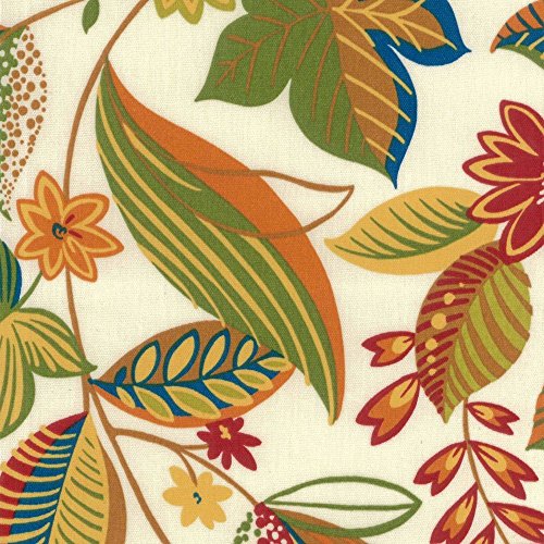 Blazing Needles Squared Outdoor Patterned Spun Polyester Tufted Chaise Lounge Cushion, 74