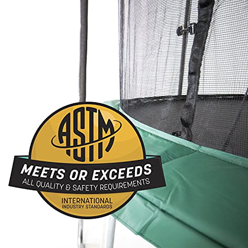 Skywalker Trampolines 10 -Foot Round Trampoline and Enclosure with spring