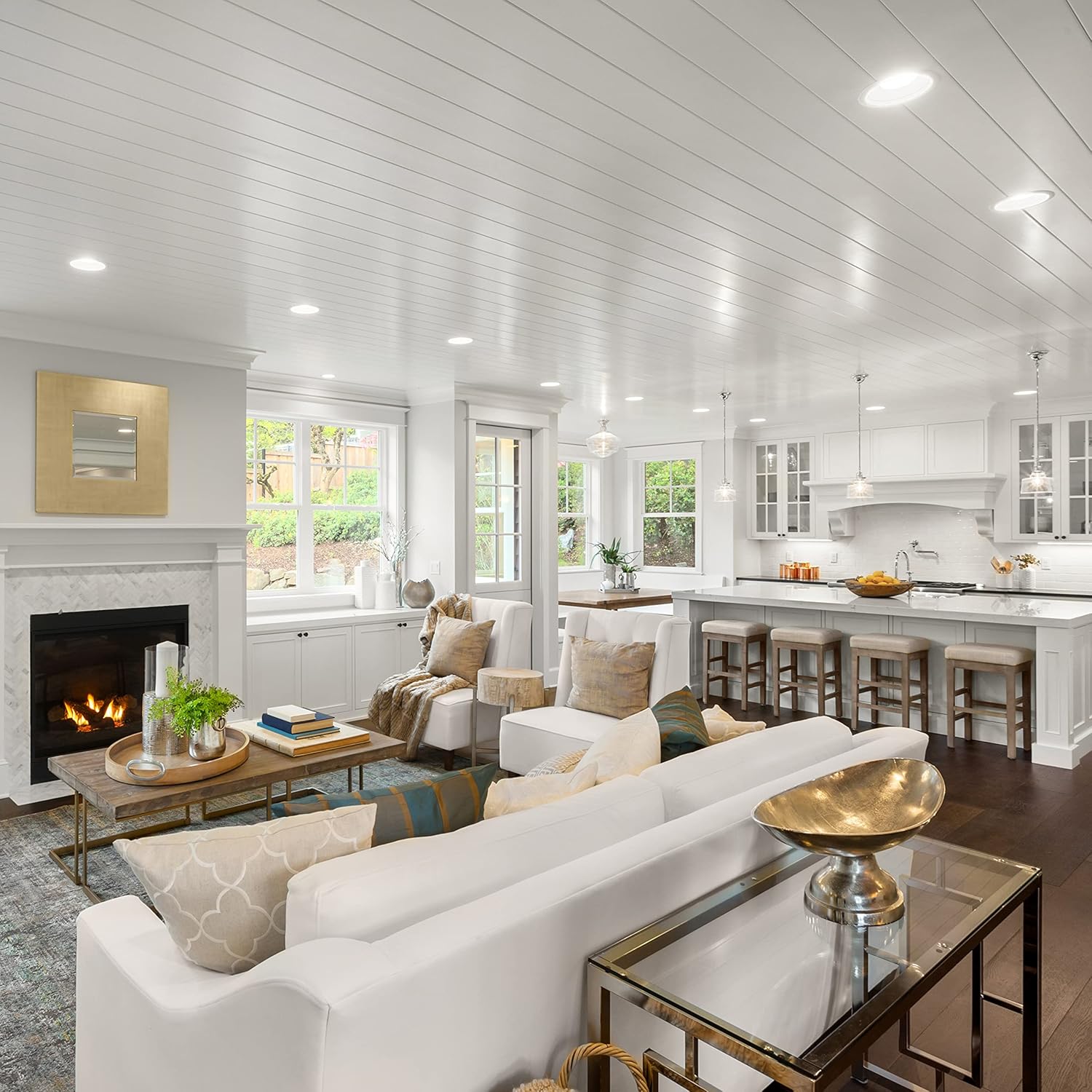 Satco S11256 Starfish BR30 WiFi Smart LED Light Bulb, Works with Siri, Alexa, Google Assistant, SmartThings, 9.5 Watt, 120 Volt, 800 Lumens, Color Changing & Tunable White, 2-Pack