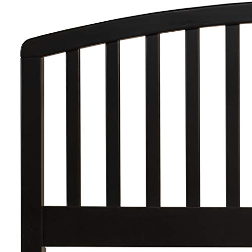 Hillsdale Carolina Headboard, Bed Frame Not Included, Twin, Black