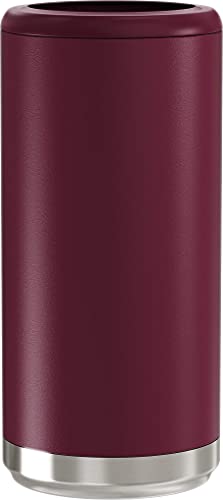 Maars Skinny Can Cooler for Slim Beer & Hard Seltzer | Stainless Steel 12oz Sleeve, Double Wall Vacuum Insulated Drink Holder - Tie Dye