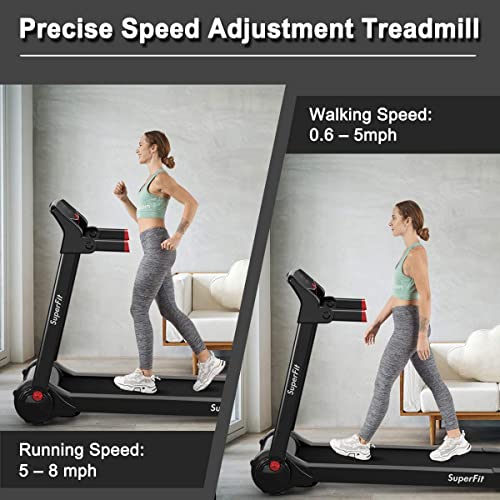 Generic Topment Folding Treadmill, 3.0HP Electric Treadmill with APP Control