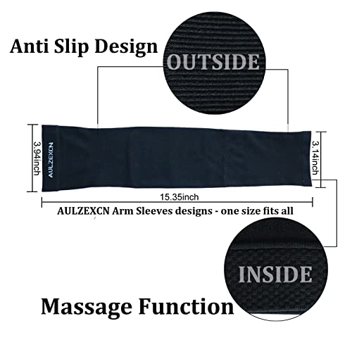 Cooling Arm Sleeves UV Sun Protection, Compression Sleeve Warmer Men Women, Tattoos Cover Up Athletic Sports Sleeves