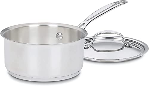 Cuisinart 7194-20 Chef's Classic Stainless 4-Quart Saucepan with Cover