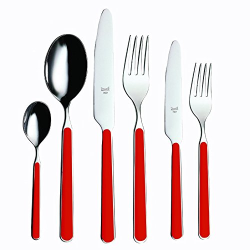 Mepra Fantasia 36 Piece Kitchen Set, New Coral