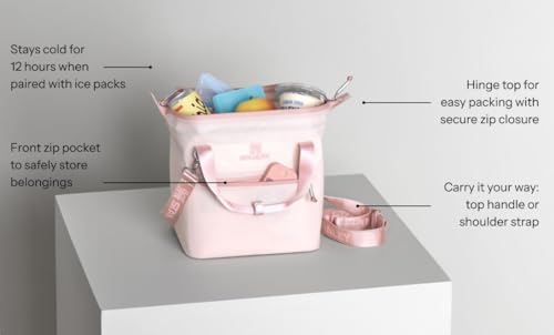 Stanley All Day Julienne Mini Soft Cooler Bag and Lunch Box | 10-Can Recycled Polyester Cooler | 12-Hour Cooling | Travel Cooler