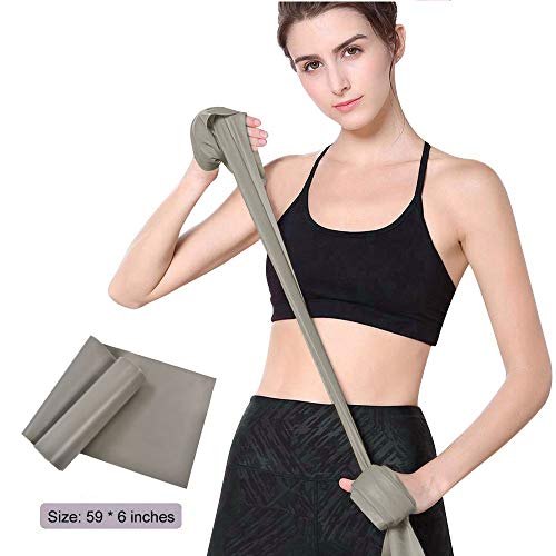 Resistance Bands, Elastic Exercise Bands for Working Out, Physical Therapy, Recovery, Yoga, Pilates, Strength Training