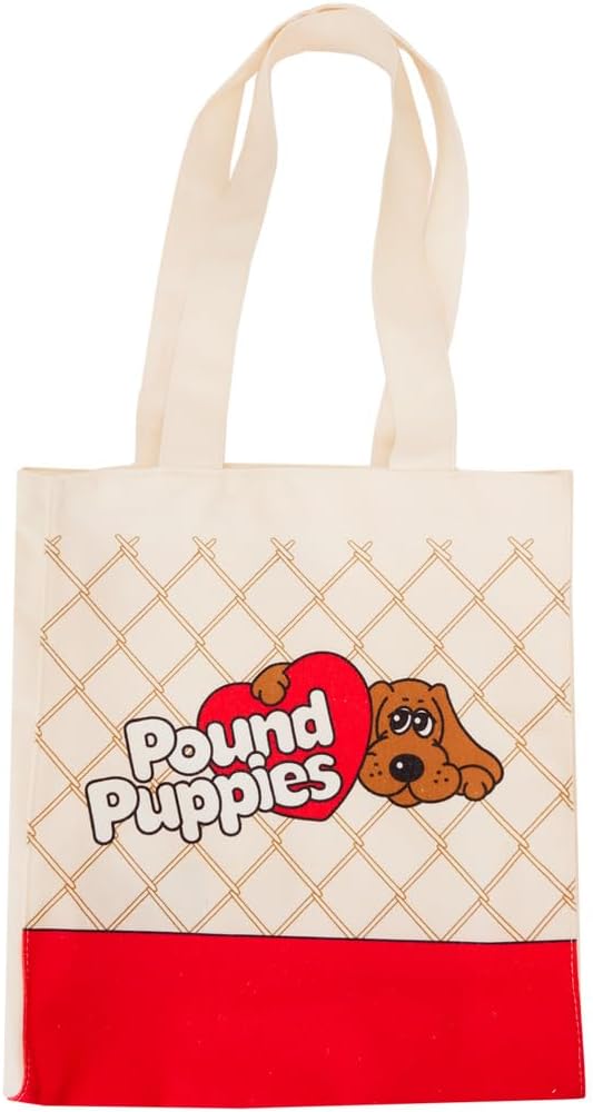 Loungefly Tote Bags Pound Puppies 40th Anniversary Canvas Tote Bag, Other/Mixed, One Size
