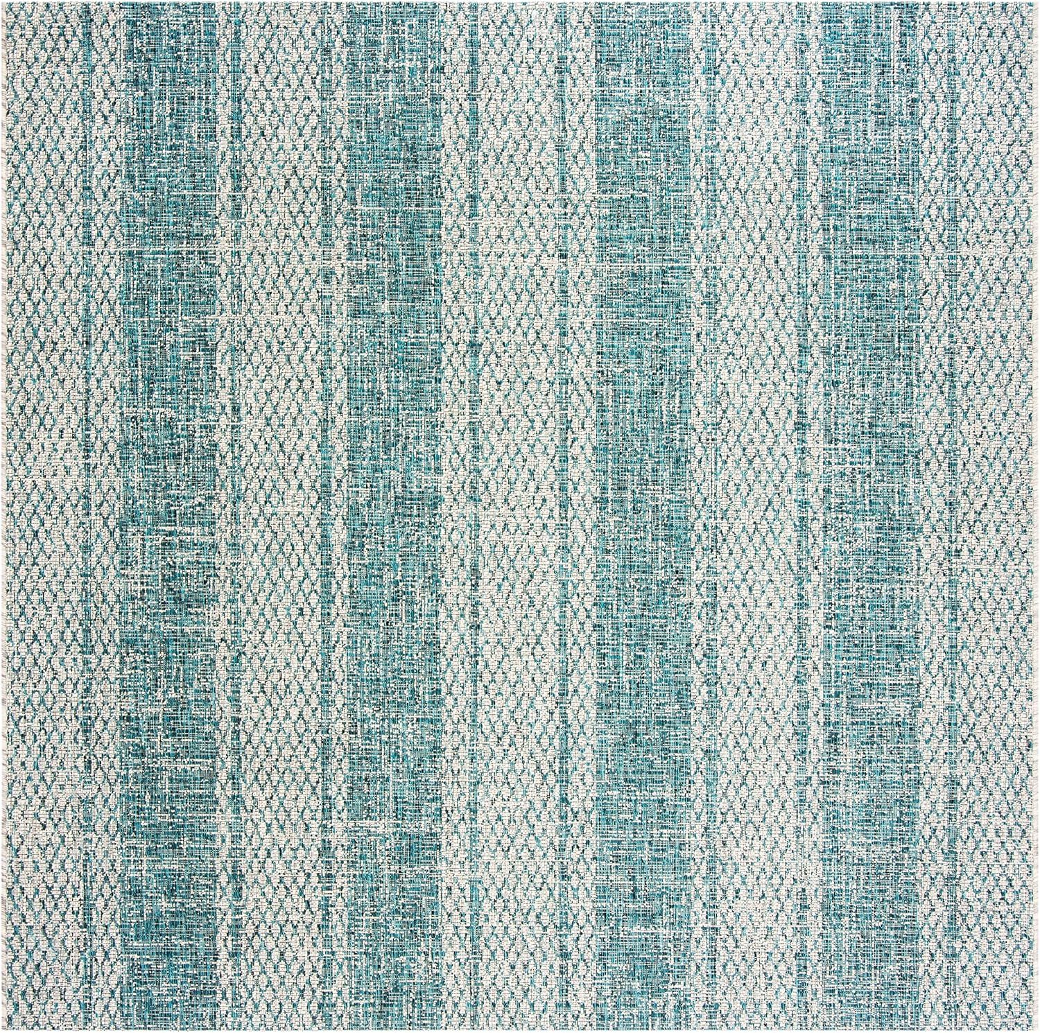 SAFAVIEH Courtyard Collection CY8736 Indoor/ Outdoor Non-Shedding Easy Patio Backyard Porch Deck Mudroom Area, 6'7