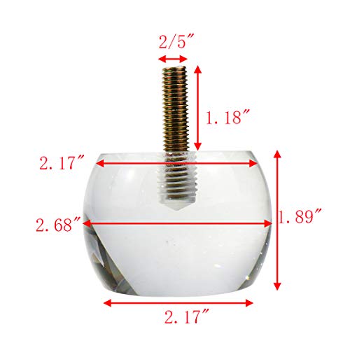 Acrylic Furniture Legs,120mm/4.72