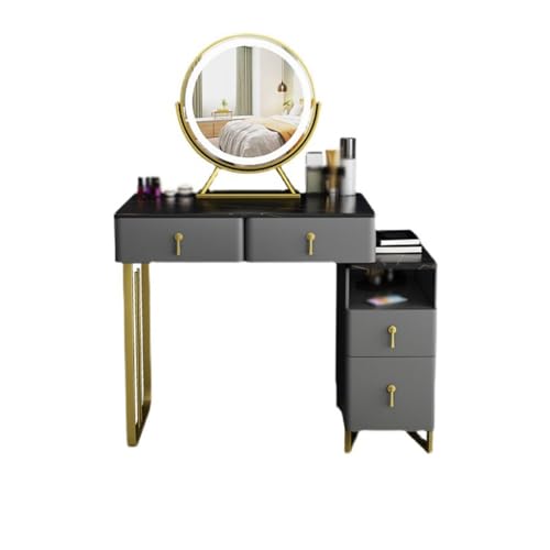 Penteadeira Nordic Modern Minimalist Dressing Table Small Mini Storage Cabinet Integrated Solid Wood Dressing Table Dressing Table