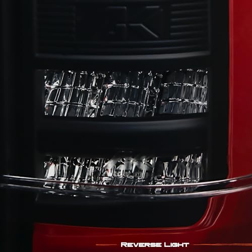 AKKON - Fit Chevy/GMC C1500/K1500 Suburban/Tahoe GMC Yukon Chevy Blazer Cadillac Escalade LED Tail Lights Black Smoke Rear Lamp