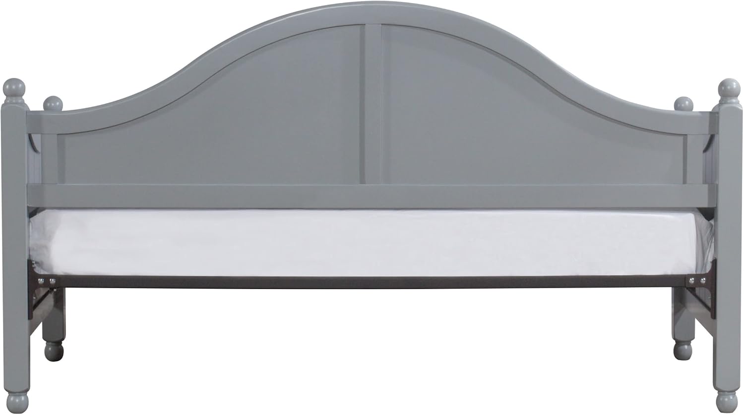 Hillsdale Augusta Solid Wood Daybed with Suspension Deck, Gray