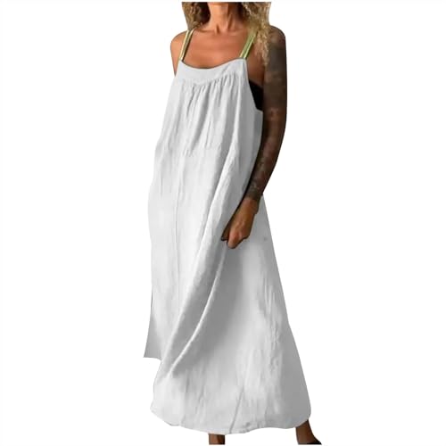 2024 Women Summer Dresses Sleeveless Cute Sundresses Beach Casual Dress Vacation Womens Dresses Casual