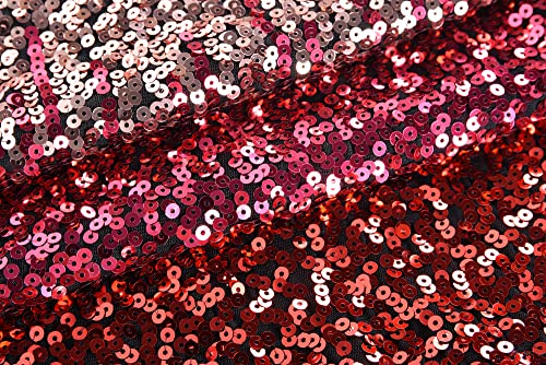 PrettyGuide Women's Sequin Cocktail Dress V Neck Bodycon Glitter Party Dress