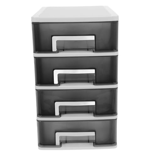 Cabilock Plastic Drawer Organizer Plastic Drawers for Clothes Plastic Furniture Mini Shelves Makeup Containers Portable Wardrobe Closet Small Drawer Chest of Drawers Drawer Box Office Bead