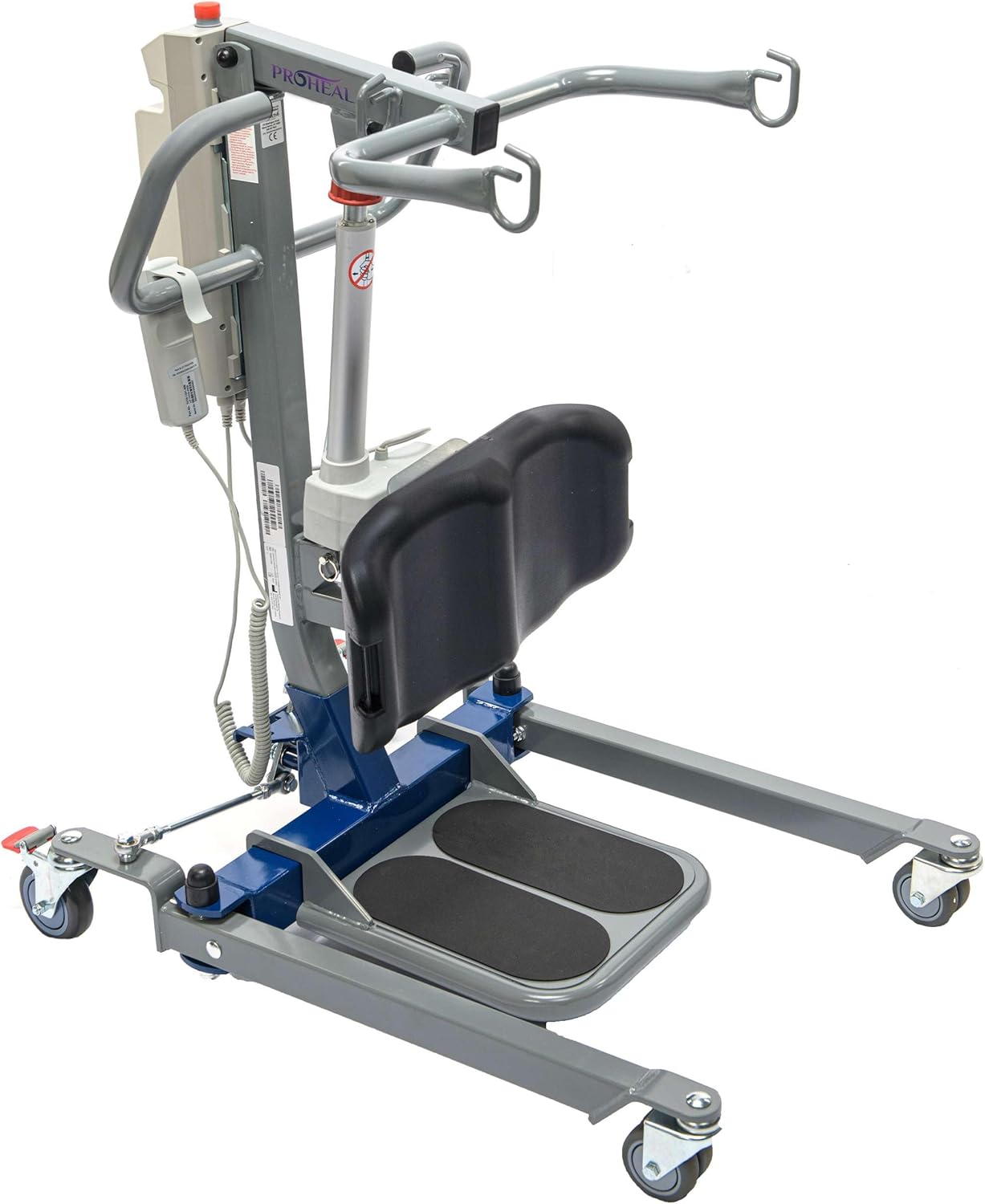 Compact Sit to Stand Lift - 500 lb Weight Capacity Stand Assist Lift - Medical Lift for Bed, Chair, or Commode Use