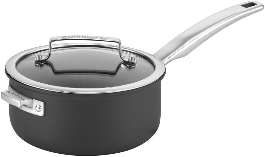Cuisinart SmartNest 5-pc. Hard-Anodized Nesting Saucepan Set