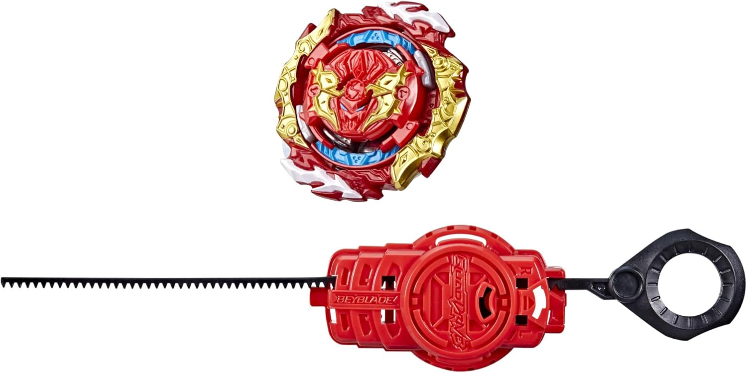 BEYBLADE Burst QuadDrive Astral Spryzen S7 Spinning Top Starter Pack - Balance/Attack Type Battling Game with Launcher, Toy for Kids