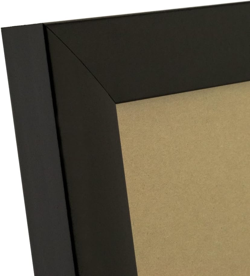 Craig Frames 1WB3BK 5 by 22-Inch Custom Frame, Smooth Finish, 1-Inch Wide, Matte Black