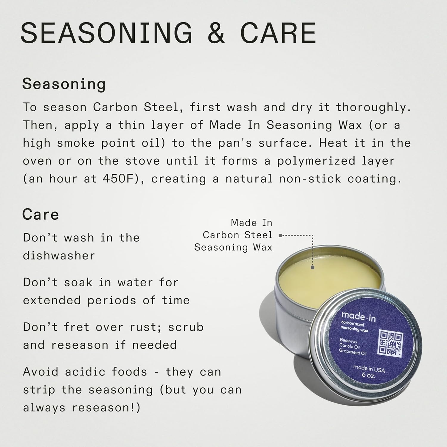 Made In Cookware - Seasoned 12