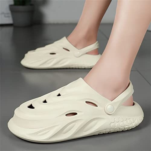 GSLMOLN Women's Garden Clogs Shoes Beach Slippers Thick Sole Slip-on Sandals with Comfortable Arch Support Pool Shower House Indoor Outdoor