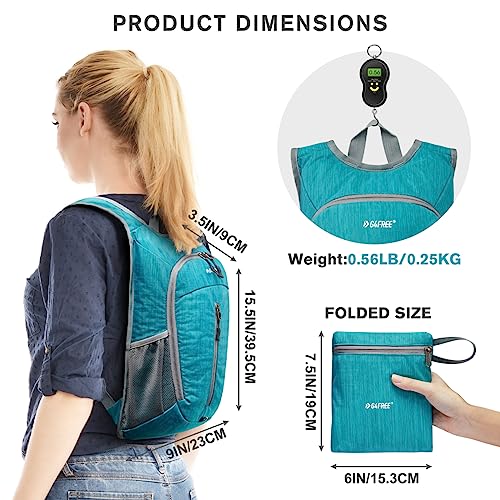 G4Free 10L Hiking Backpack Small Travel Hiking Daypack Lightweight Packable Backpack Casual Foldable Shoulder Bag