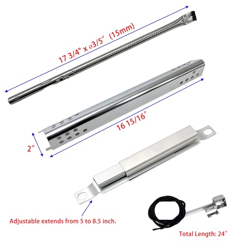 Direct Store DG274 Replacement for Charbroil Performance 4 Burner Grill 463376619, 463347418, 463347017, 463335517, 463376419, Grill Parts for Char-Broil 463332718, 463376017, 463377319, 463342118