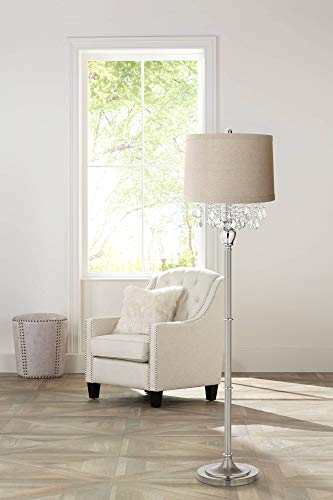 Natural Linen Medium Drum Lamp Shade 15