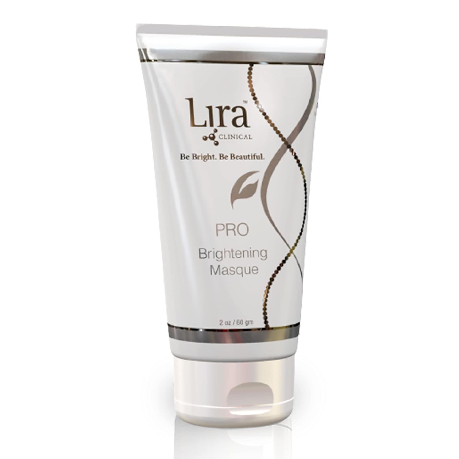 Lira Clinical PRO Brightening Masque - Hydrating Face Mask with Vitamin C, Peptides & Hyaluronic Acid to Support Even Skin Tone, Reduced Wrinkles, & Deep Moisturization - 2 fl oz