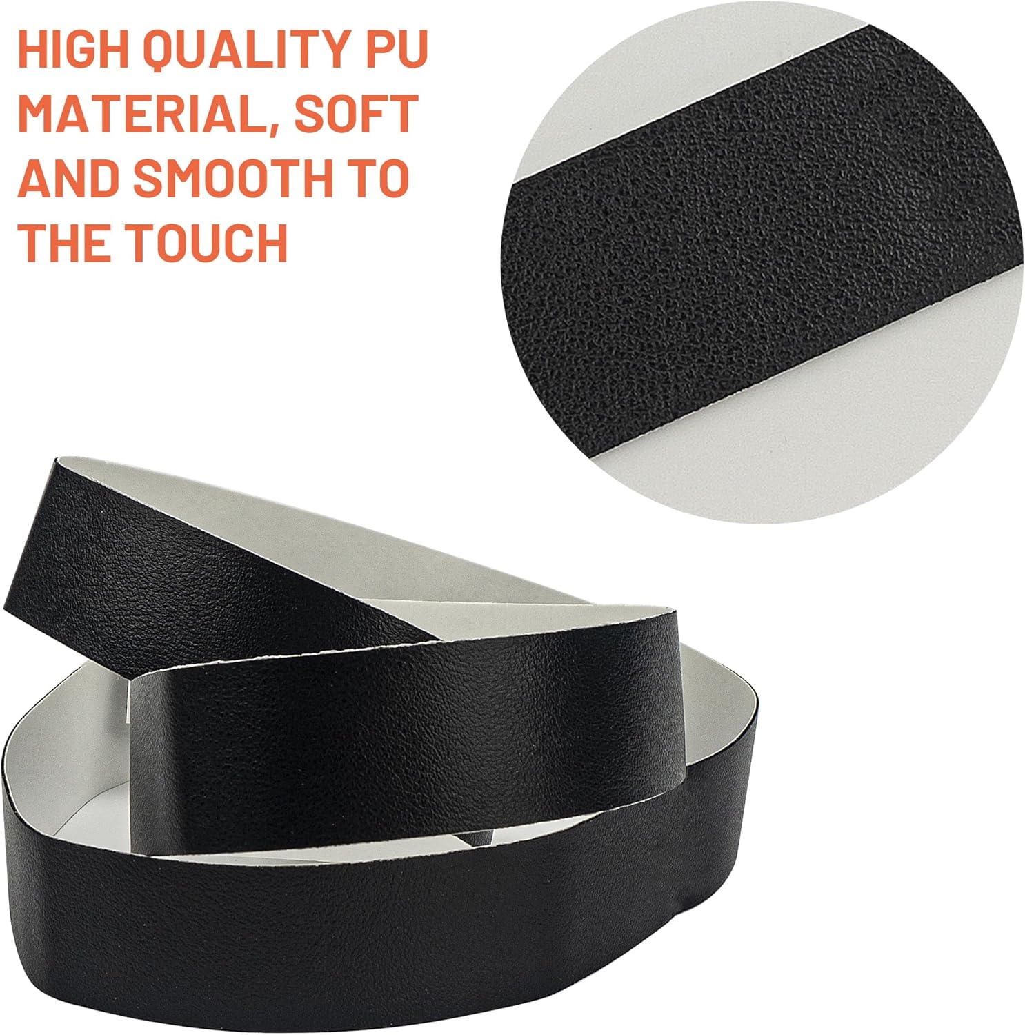 Black -Pickleball Paddle Edge Guard Tape