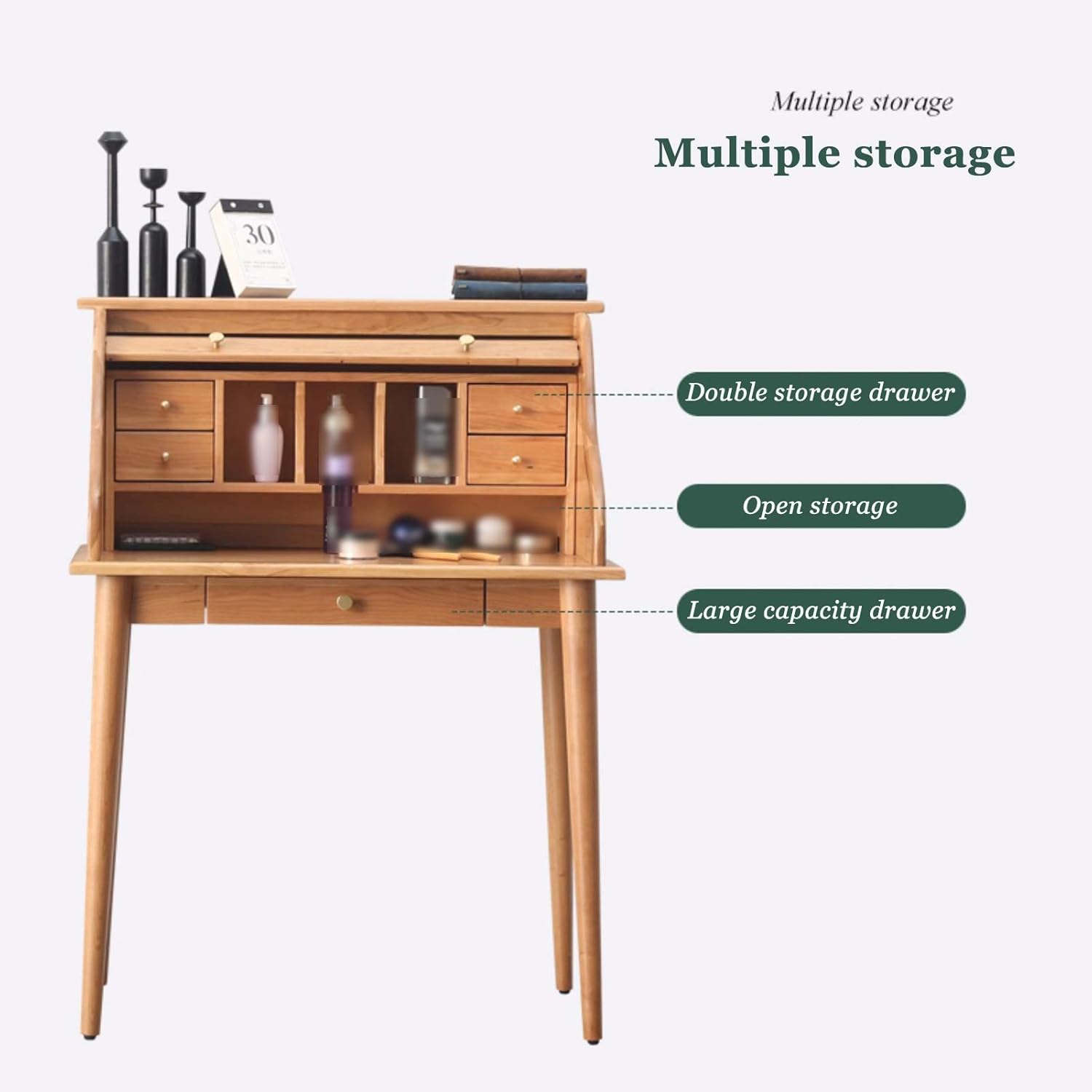 Vanity Table Set Vanity Dresser Set Bedroom Makeup Cosmetics Dresser Furniture Dressing Table