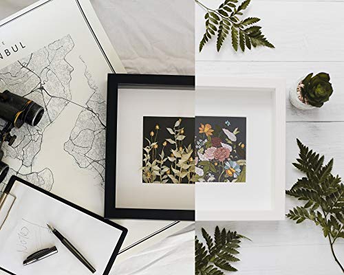 Modern 39x22 Picture Frame Black Wood Acrylic Glass - Gallery Wall Hanging 39 x 22 Poster Frame - Wall Art Print Photo 22x39 Inch