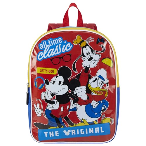 Disney Cars Backpack for Kids 15” | Cars Bookbag for Boys | Padded Straps & Large Zip Compartment | Lightning McQueen Backpack Cars Back to School Supplies