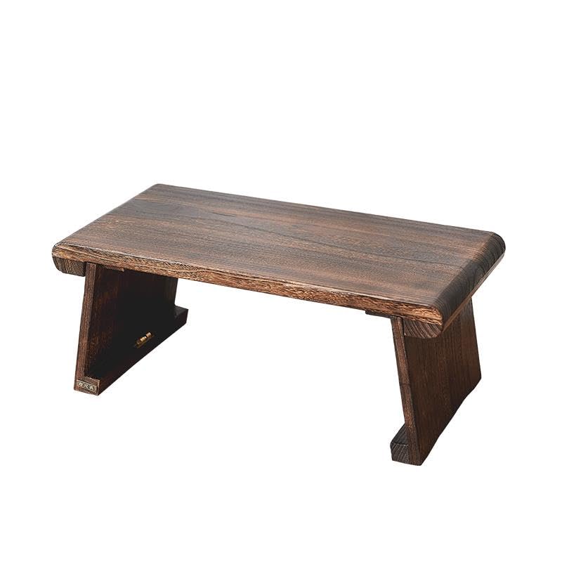 Mobile Side Table Simple Chinese Style Old Coffee Apartment Small Guest Room Persian Long Wooden Table Breakfast Table Sofa End Table (Size : 68x34x28cm)