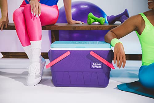 Igloo Retro Jade 25 Qt Lunch Picnic Basket Cooler