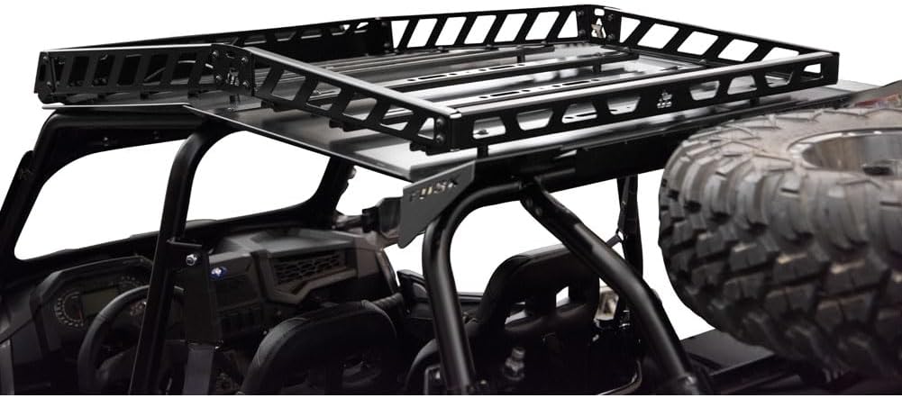 Tusk UTV Adventure Roof Rack Rack with Tusk Force Aluminum Roof for Polaris RZR XP 4 1000 Premium 2022
