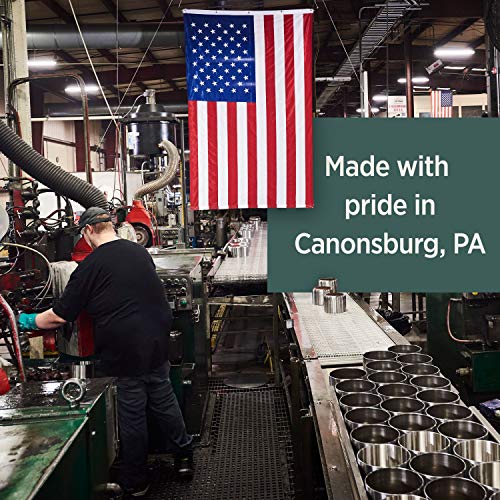 All-Clad D5 5-Ply Brushed Stainless Steel Stockpot 8 Quart Induction Oven Broiler Safe 600F Pots and Pans, Cookware Silver