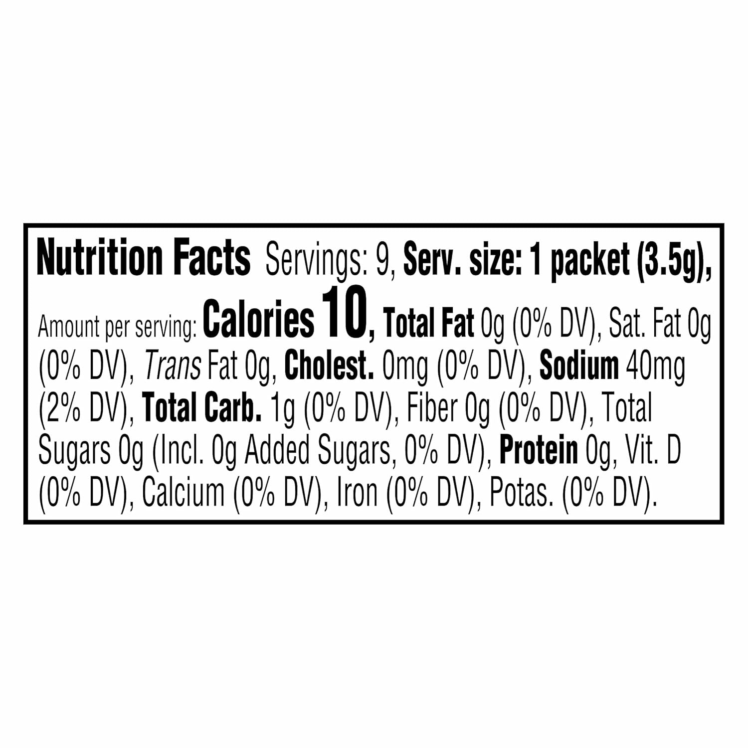 Crystal Light Mixology Variety Pack Powdered Drink Mix, 14 oz Packets, 9 per Box