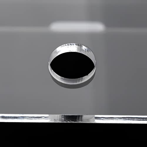 5-Tier Acrylic Display Case - Clear Bakery Pastry Display Case - Retail Display Counter Cases - Acrylic Display Shelf - Donut Cookie Display Cabinet - 360° Visible - 18.7 x 8.5 x 24.4in