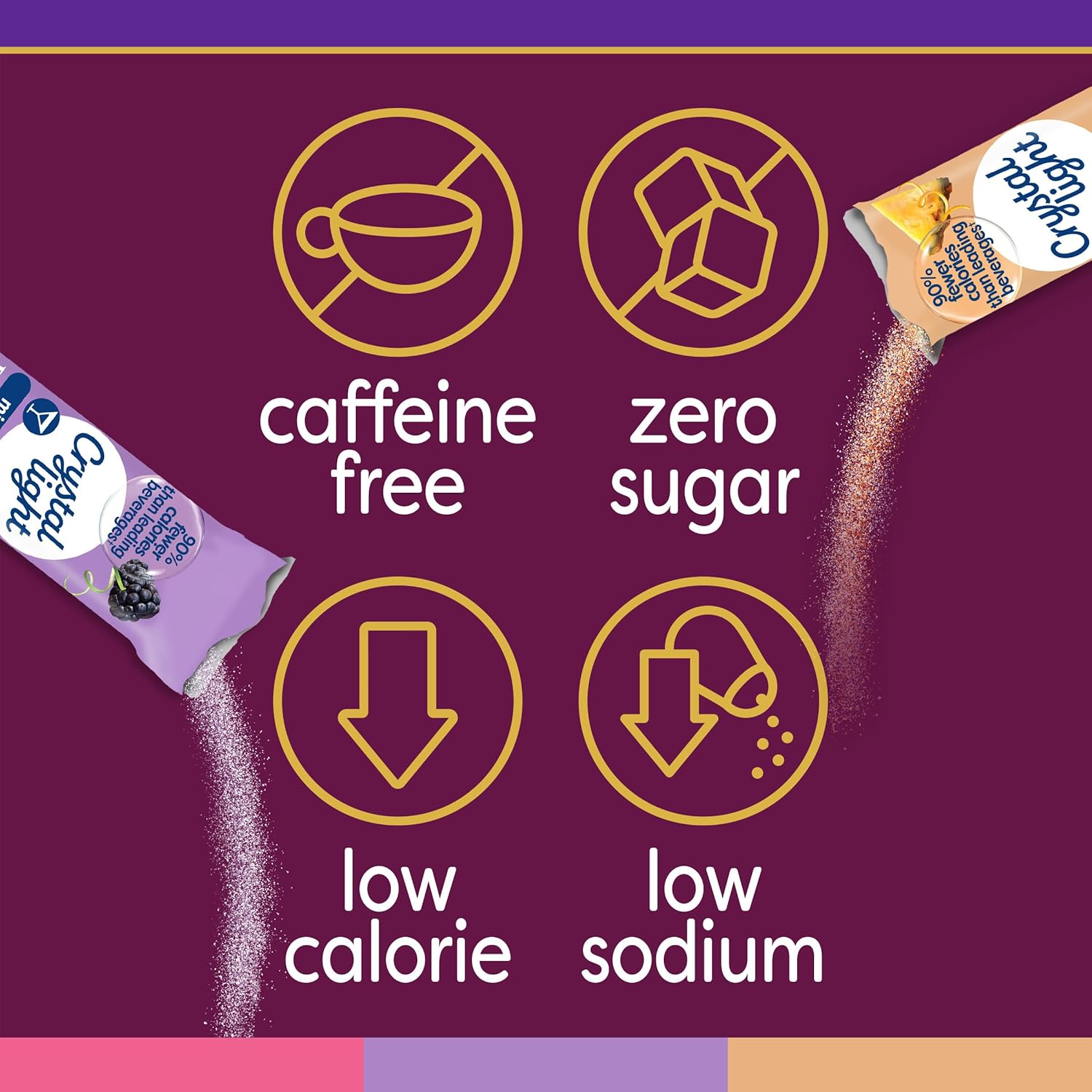 Crystal Light Mixology Variety Pack Powdered Drink Mix, 14 oz Packets, 9 per Box