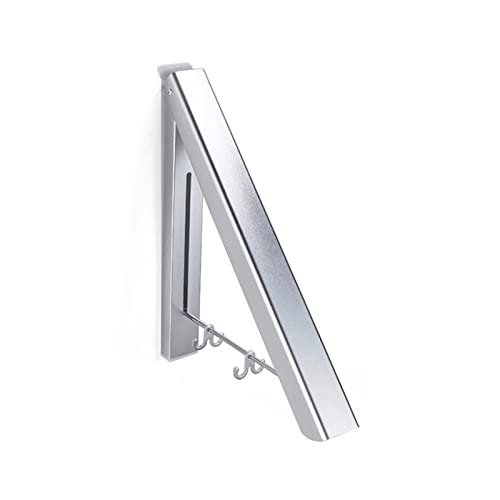 Clothes Airer Hanger Space Saving Clothes Cupboard Storage ，Mounted Clothes Airer Washing Line Coat Shirt Dryer Free-Standing Laundry Stand Hooks Racks