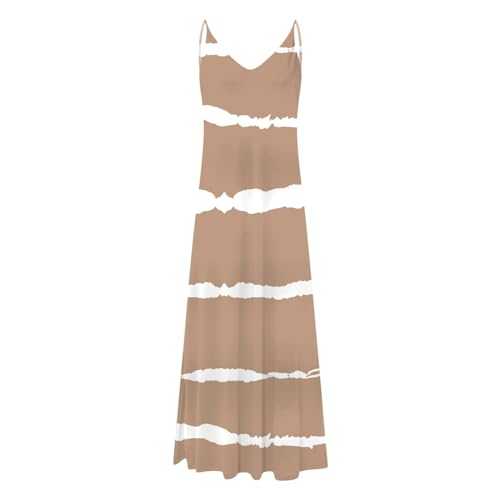 Women Summer Dresses Women D Summer Sleeveless Casual Printing Elegant Party Swing Long Dress Womens Dresses 2024