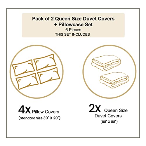 Ambesonne Floral World Map Duvet Cover Set, Paisley Leaves Ornamental Eastern Style Old Fashioned Design, Decorative 3 Piece Bedding Set with 2 Pillow Shams, Queen Size, Plum Coral Turquoise